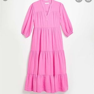 Lou and Grey/LOFT Tiered Pocket Maxie Dress